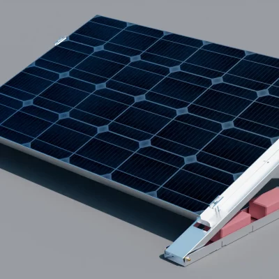 Flex-Aufständerung Balkonkraftwerk für 1 Solarmodul