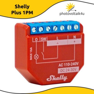 Entdecke Kontrolle neu: Shelly 1PM Plus auf photovoltaik4u.de. Kompakt, leistungsstark – optimiere deine Energieüberwachung jetzt!
